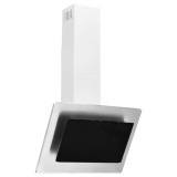 Cumpara ieftin Hota perete argintiu 60 cm otel inoxidabil &amp; sticla securizata