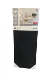Raft decorativ, culoare negru, 60x23,5x3,8cm, Oem