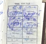 ACTE (5) Carnet de student RSR, Ministerul Educatiei si Invatamantului, vizat in perioada 1988-1992 la Institutul Politehnic Iasi