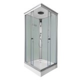 Cumpara ieftin Cabină de duș pătrată cu hidromasaj Valerie 90x90 cm