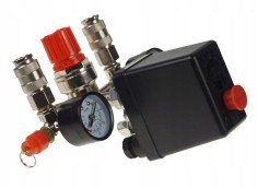 Presostat compresor 220V 12bar 2 cai foto