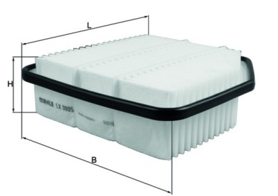 MAHLE LX 3005 Filtru aer foto