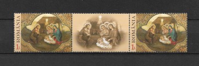 ROMANIA 2013 - CRACIUN, STRAIF CU VINIETA, MNH - LP 2005 foto