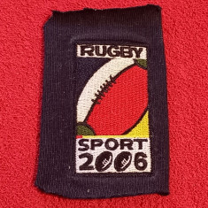 Ecuson brodat Rugby 2006
