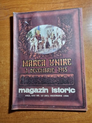 revista magazin istoric decembrie 1988 foto