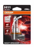 Bec Osram H11 12V 55W Night Breaker Unlimited 64211NBU-01B