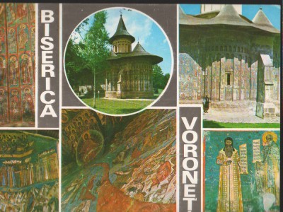 CPI B14900 - CARTE POSTALA - BISERICA VORONET foto