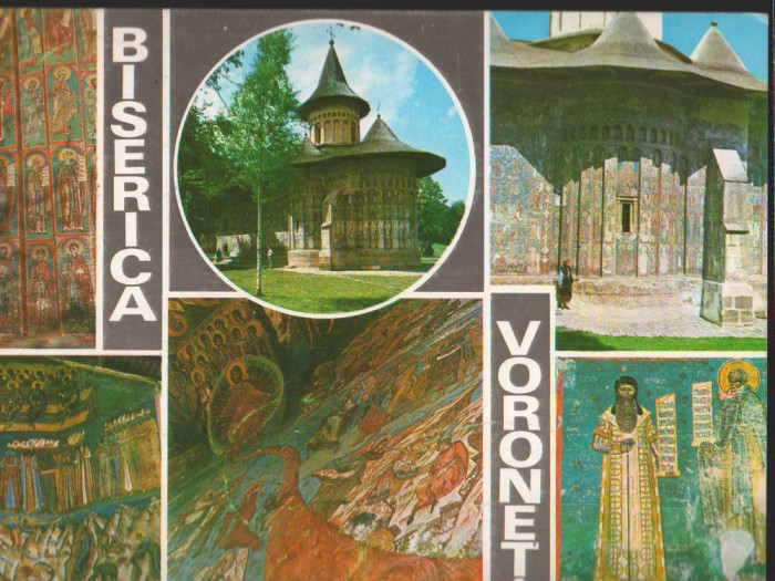 CPI B14900 - CARTE POSTALA - BISERICA VORONET
