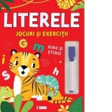 Literele. Jocuri si exercitii - Scrie si sterge