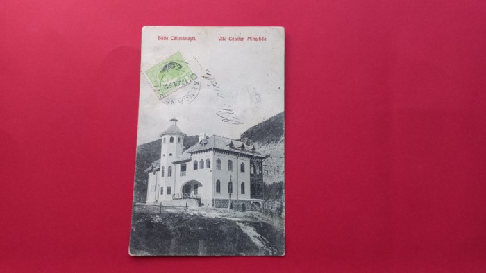 Valcea Calimanesti Vila Capitan Mihailide 1912