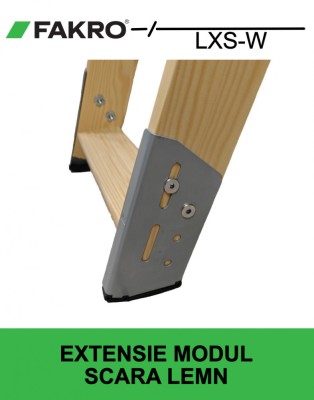 Extensie modul scara din lemn Fakro LXS-W foto