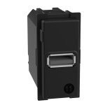 Priza USB 1M Tip A 5V 15W Living Now Bticino K4191A