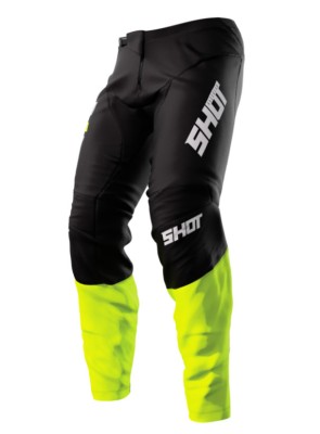 Pantaloni Enduro MX Shot Devo Reflex Neon Yellow foto