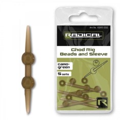 Chod Rig Radical Chod Rig Beads and Sleeve 5 set
