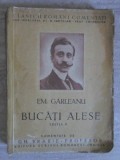 BUCATI ALESE. EDITIA II (COMENTATE DE GH. VRABIE - PROFESOR)-EMIL GIRLEANU