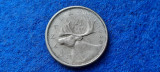 CANADA 25 CENTS 1960
