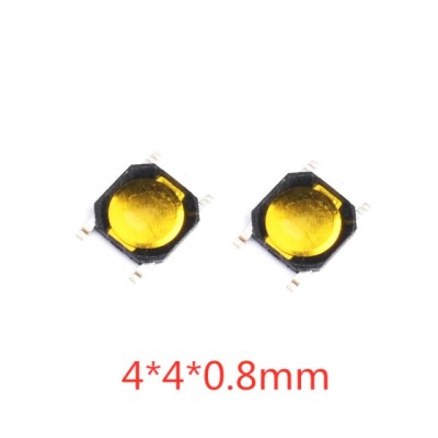 Buton din silicon micro comutator SMD 4 picioare 4.4x0.8mm foto