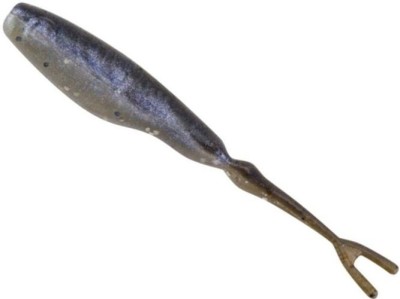 Shad Berkley PowerBait Ice Snake Tongue Minnow, Black Shad, 3.8cm, 14buc/plic foto