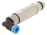 Pin tată Han-Modular&reg; pentru cablu OD 3mm alamă 10bar
