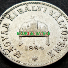 Moneda istorica 10 FILLER - AUSTRO-UNGARIA / UNGARIA, anul 1894 *cod 506 A ERORI