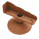 Picior mobila pentru pal, alun, 2 buc / set