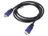 Cablu HDMI 2.0 1,8m negru PVC