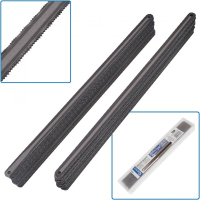 Set lame fierastrau pentru metal, 300 x 12 mm, 24T, 100 elemente, Geko G01252 foto
