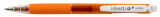 Pix Cu Gel Penac Inketti, Rubber Grip, 0.5mm, Corp Orange Transparent - Scriere Orange