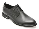 Pantofi eleganti OTTER negri, 37021, din piele naturala