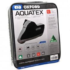 Husa Moto Exterior Oxford Aquatex New Argintiu Marimea L CV204