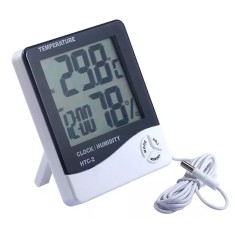 Termometru si higrometru de camera HTC-2 pentru afisarea temperaturii