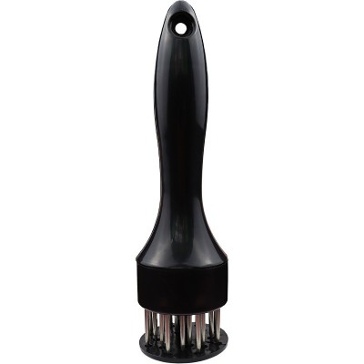 Ustensila pentru fragezit carnea, cu 21 de tije ascutite din inox 304, 20 cm, negru foto