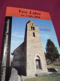 Cumpara ieftin REVISTA VOX LIBRI NR.3 /2018 BIBLIOTECA JUDETEANA OVID DENSUSIANU HUNEDOARA DEVA