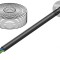 Cablu Electric Negru 5G6mm2 37064T