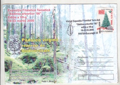 bnk fil Plic ocazional Expofil Sadirea arborilor Bucuresti 2006 foto