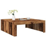 Cumpara ieftin Măsuță de cafea, lemn vechi, 100x100x35 cm, lemn prelucrat