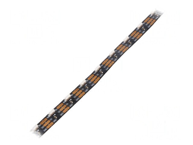 Bandă programabilă LED RGBW 4020 LED/m: 60 8mm PCB negre IP20 - Bandă LED RGBW 4020 cu control programabil