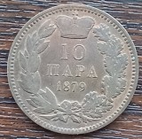 (M1417) MONEDA SERBIA - 10 PARA 1879, MILAN OBRENOVIC IV, STARE BUNA