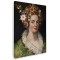 Tablou pictura Flora de Giuseppe Arcimboldo 2120 Tablou canvas pe panza CU RAMA 80x120 cm
