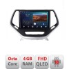 Navigatie Jeep Cherokee 2014-2019 B-248 Android Ecran QLED octa core 4+64 carplay android auto KIT-248+EDT-E310V3 CarStore Technology