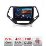Navigatie Jeep Cherokee 2014-2019 B-248 Android Ecran QLED octa core 4+64 carplay android auto KIT-248+EDT-E310V3 CarStore Technology