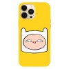 Husa compatibila cu Apple iPhone 13 Pro Max, Viceversa, model Jake face Adventure time, Silicon, TPU, Transparent, Carcasa