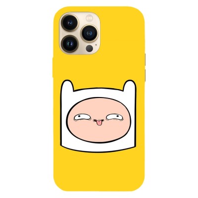 Husa compatibila cu Apple iPhone 13 Pro Max, Viceversa, model Jake face Adventure time, Silicon, TPU foto