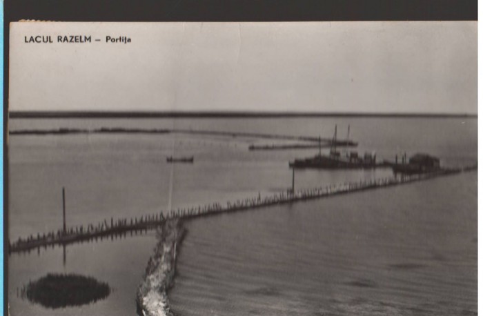 CPIB 22797 - CARTE POSTALA - LACUL RAZELM, RPR