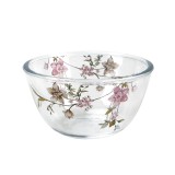Bol pentru salata 21066G, sticla, multicolor, 750 ml, 15 cm