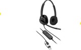 Casti Head-band HP Mission 425, Wired, noise-canceling, negru
