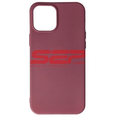 Toc silicon High Copy Apple iPhone 12 Pro Max Plum foto