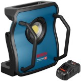 Bosch GLI 18V-10000 C + GAL 1880 CV - Lampa fara acumulatori Li-Ion 18 V - Ah + Incarcator acumulatori