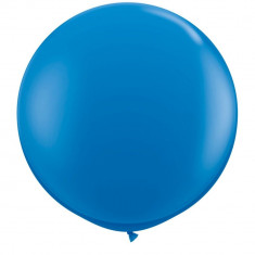 Baloane latex Jumbo 3 ft Dark Blue, Qualatex 41996, 1 buc foto