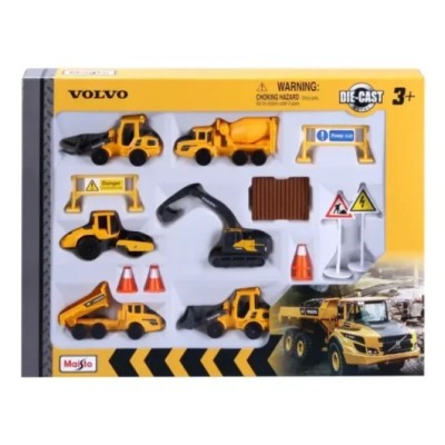 MAISTO SET UTILAJE DE CONSTRUCTII VOLVO foto